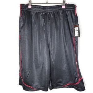 Slam Black Mesh Basketball Shorts Size L
